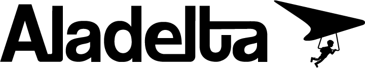 Logo Aladelta negro